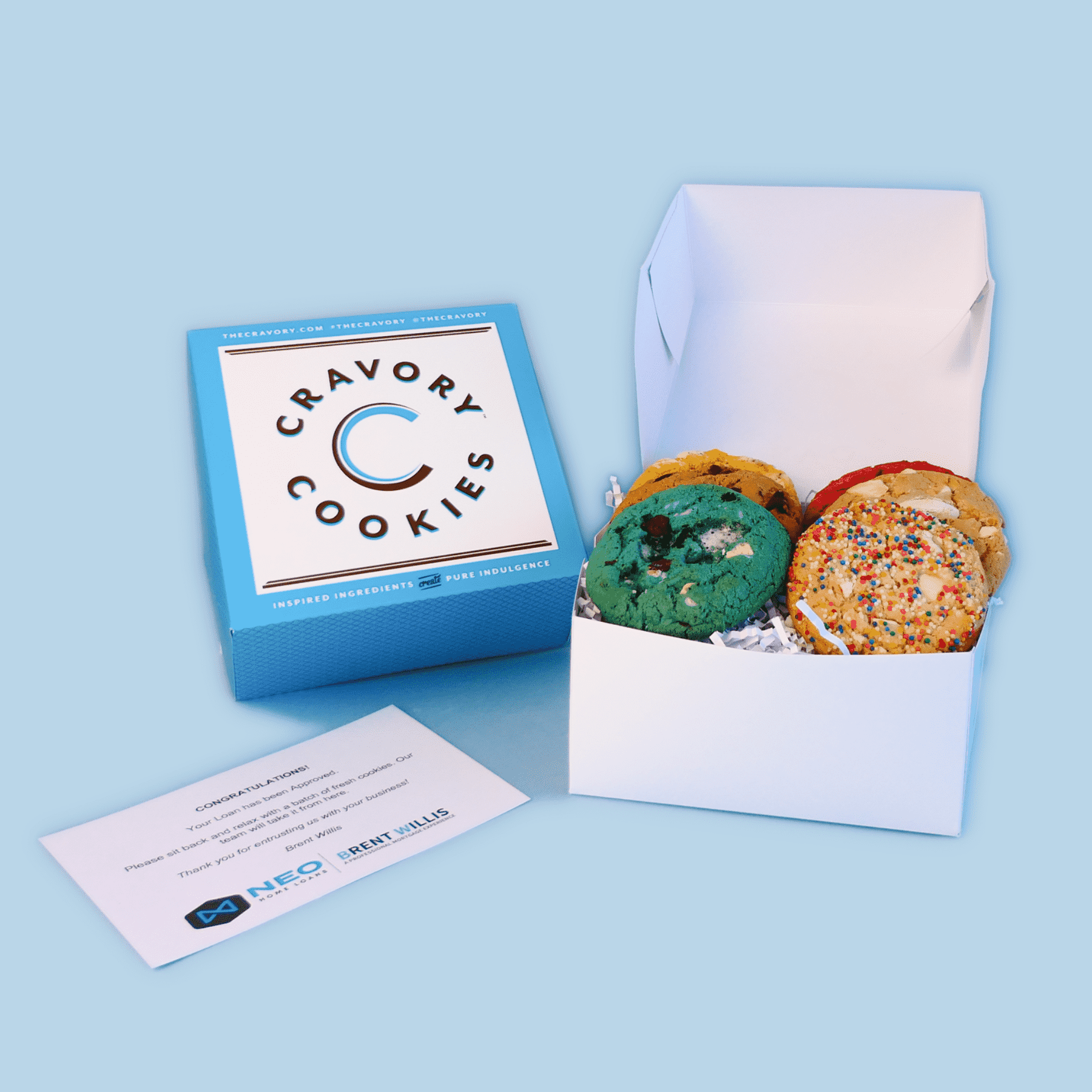 Half Dozen Gift Box + Logo Notecard