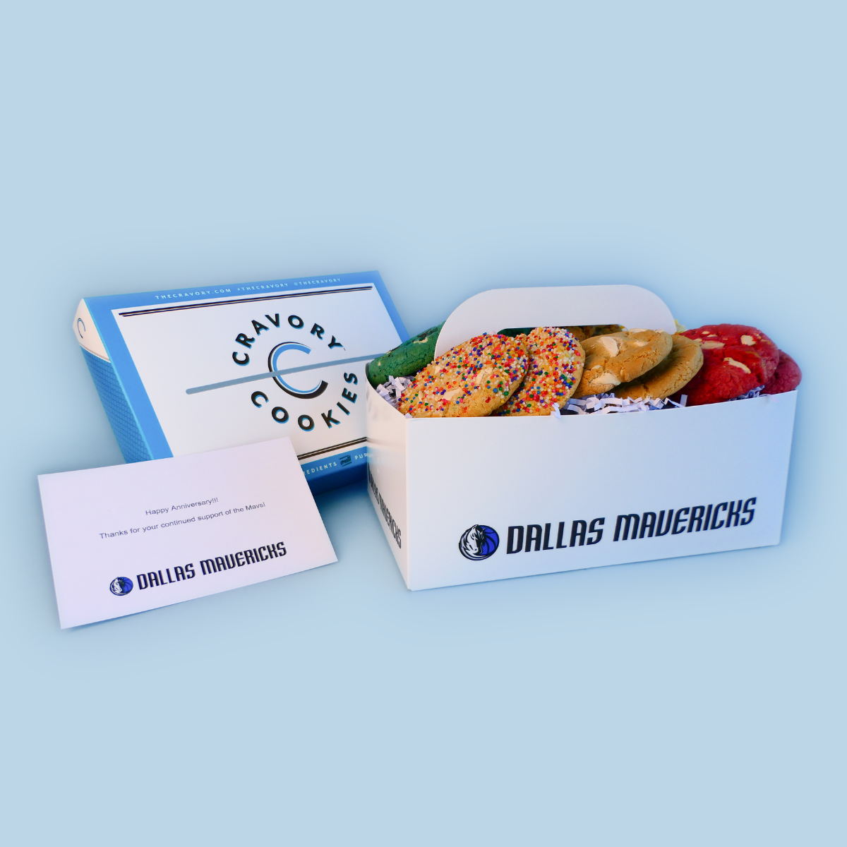 One Dozen Logo Box + Logo Stickers + Logo Notecard