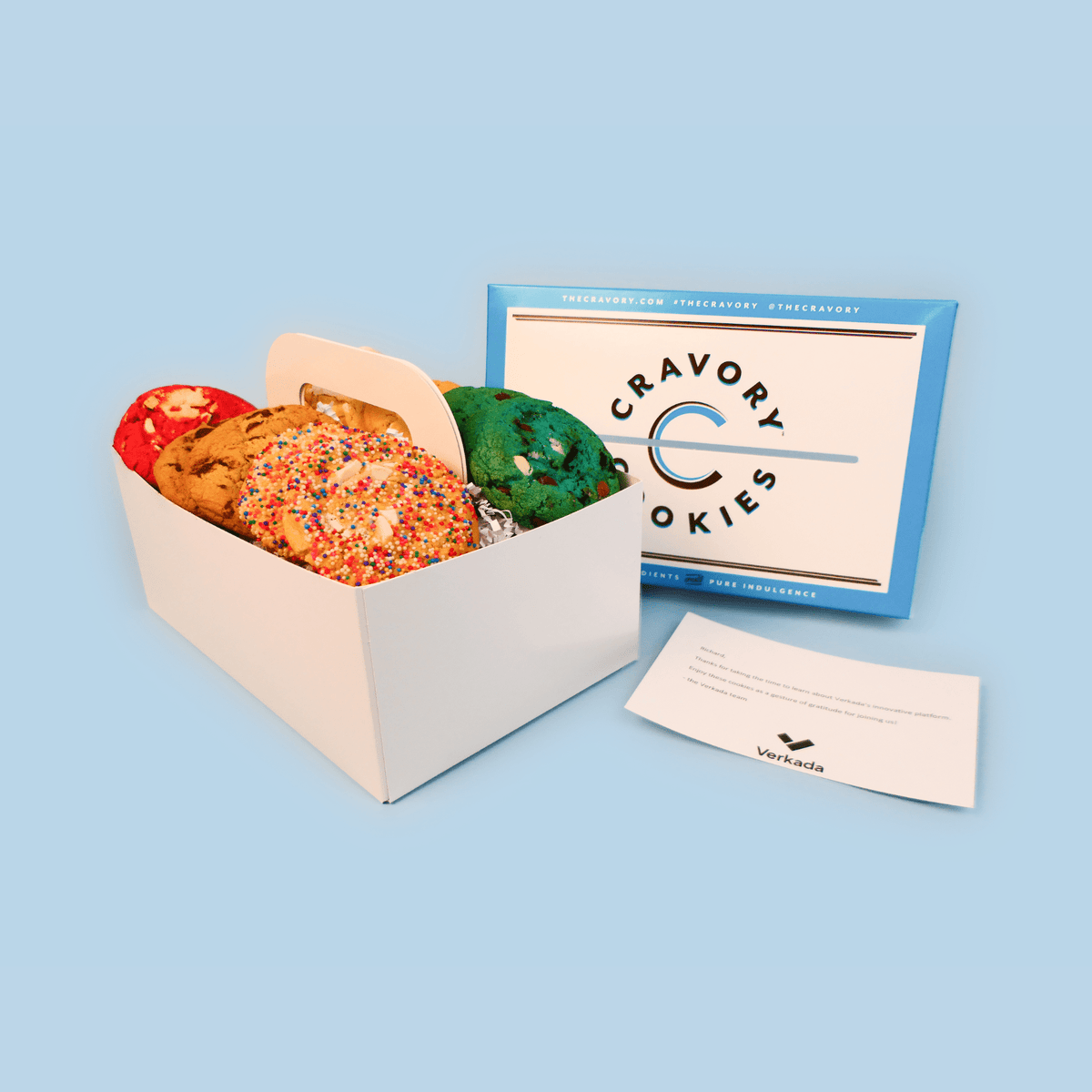 Dozen Box One Dozen Gift Box + Logo Notecard