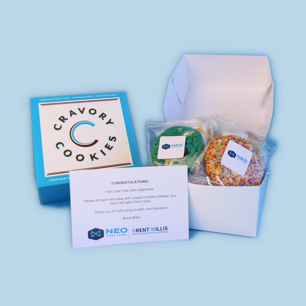One Dozen Gift Box + Logo Notecard +Logo Stickers (35)